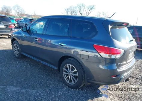 2014 Nissan Pathfinder S из США, поврежденный, VIN 5N1AR2MM4EC684703